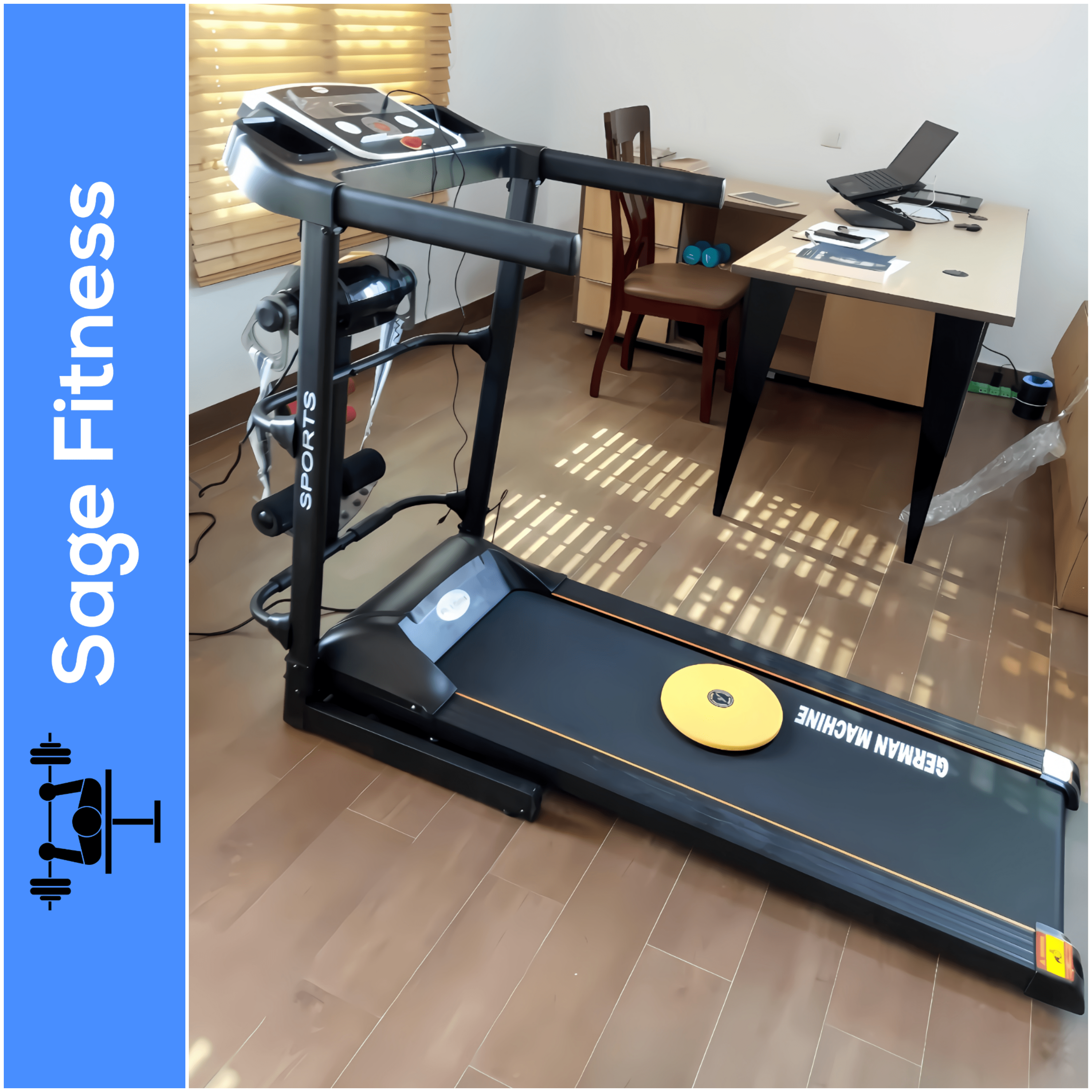 2.5HP Electric Treadmill (German Machine) 3 (SF)