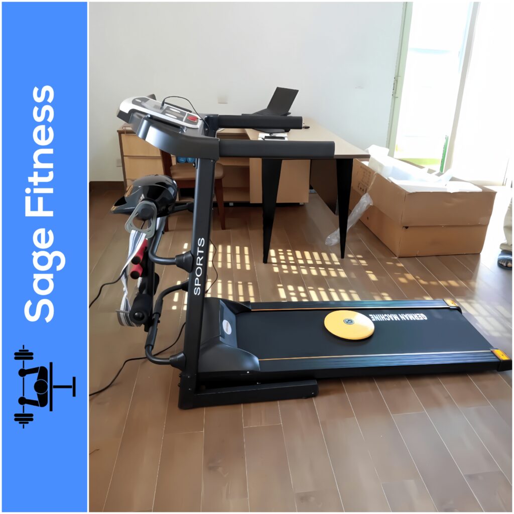 2.5HP Electric Treadmill German Machine 4 SF