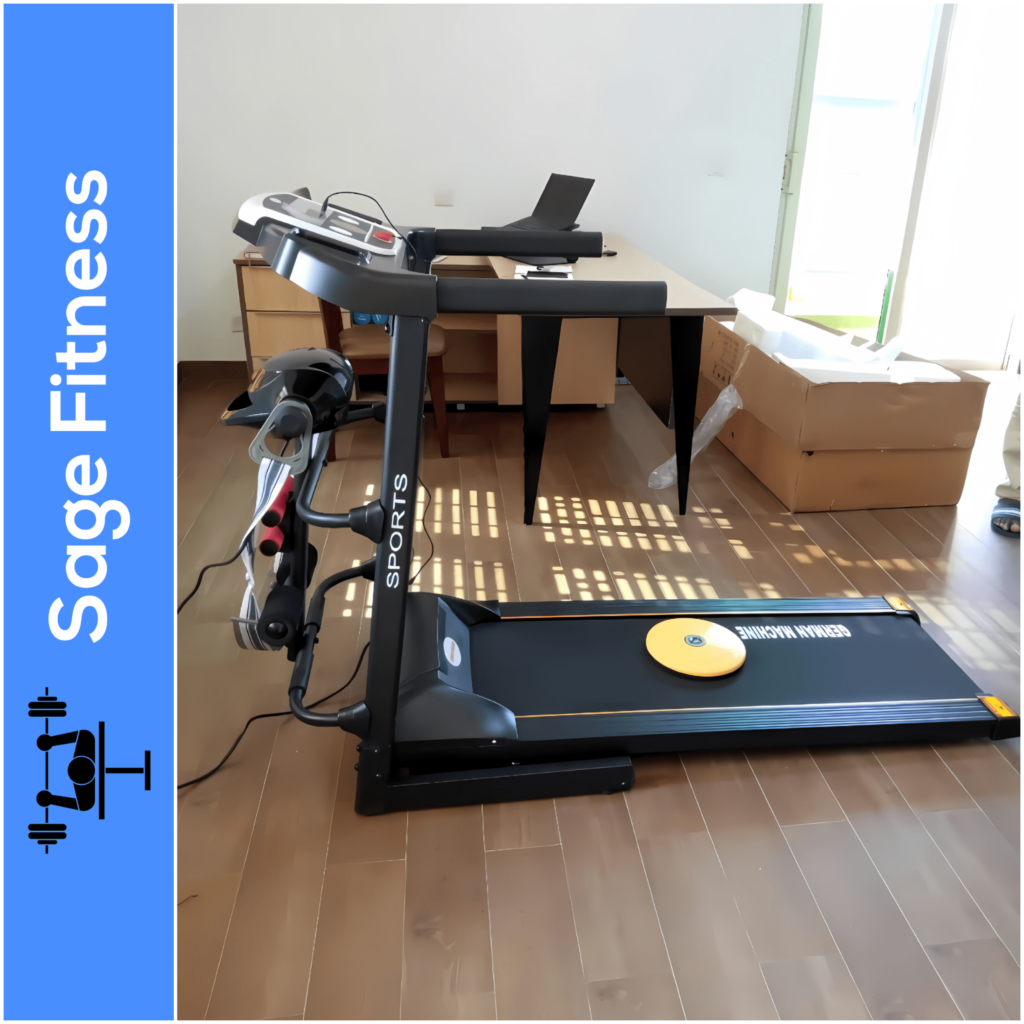 2.5HP Electric Treadmill (German Machine) 4 (SF)