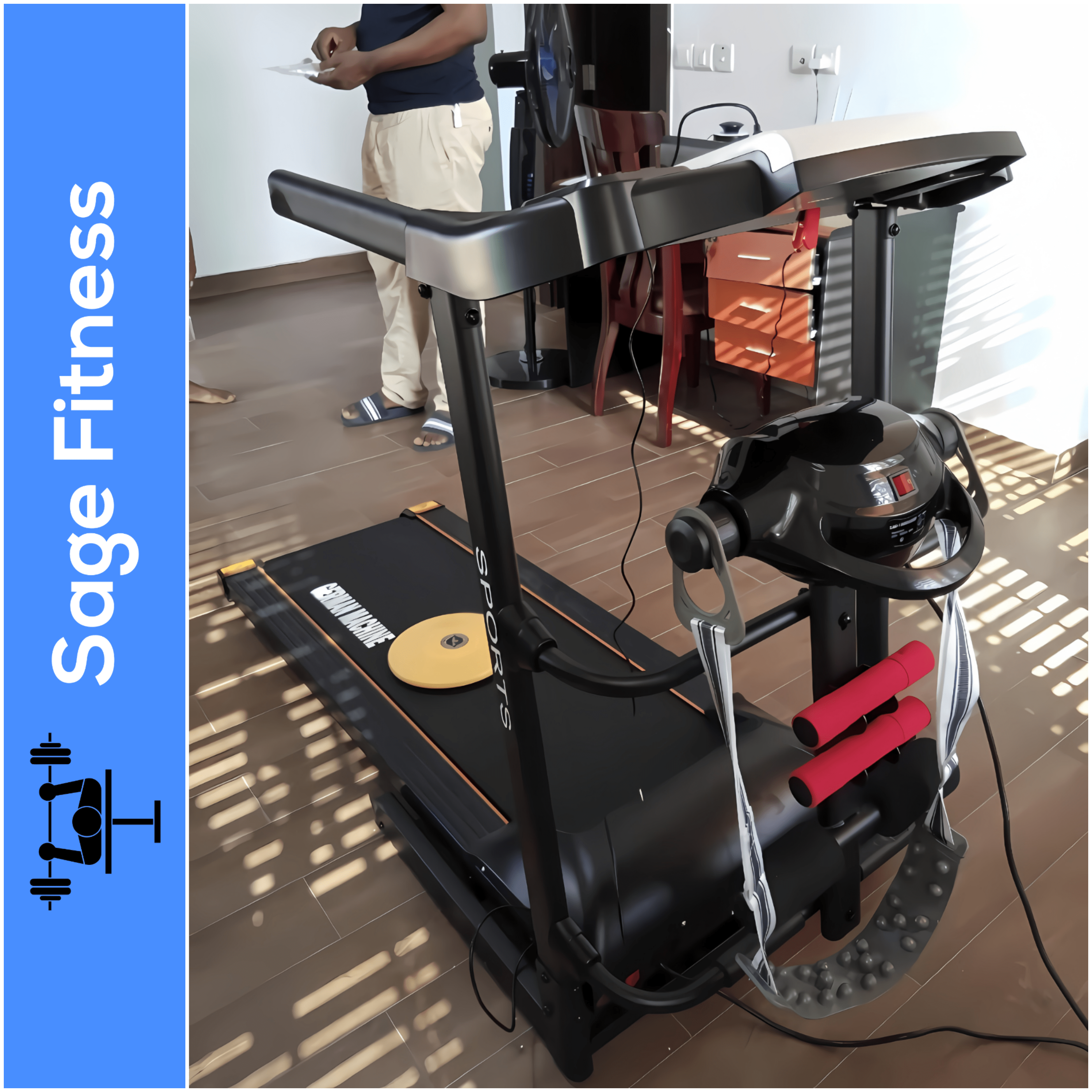 2.5HP Electric Treadmill (German Machine) 5 (SF)