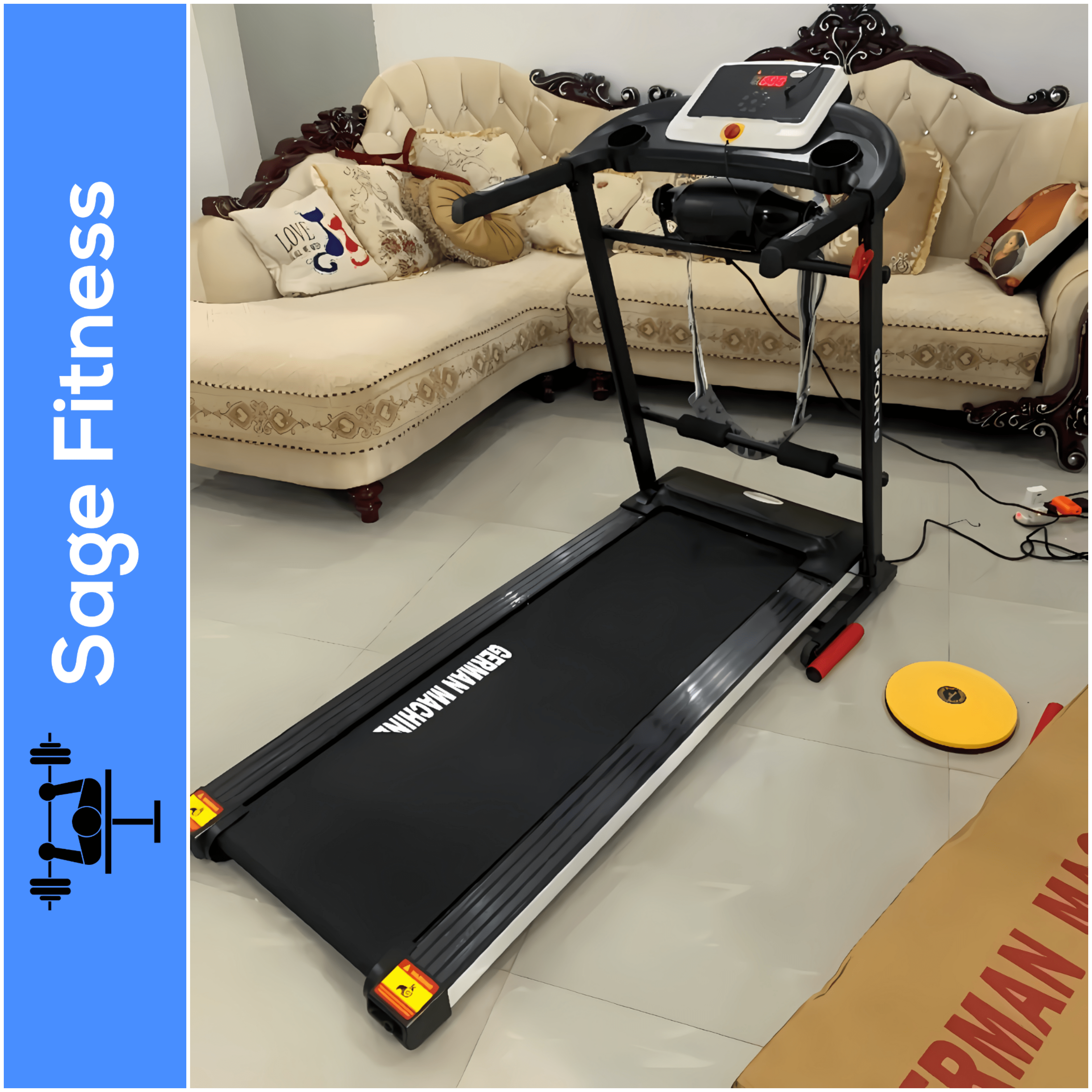 2HP Electric Treadmill (German Machine) 1 (SF)