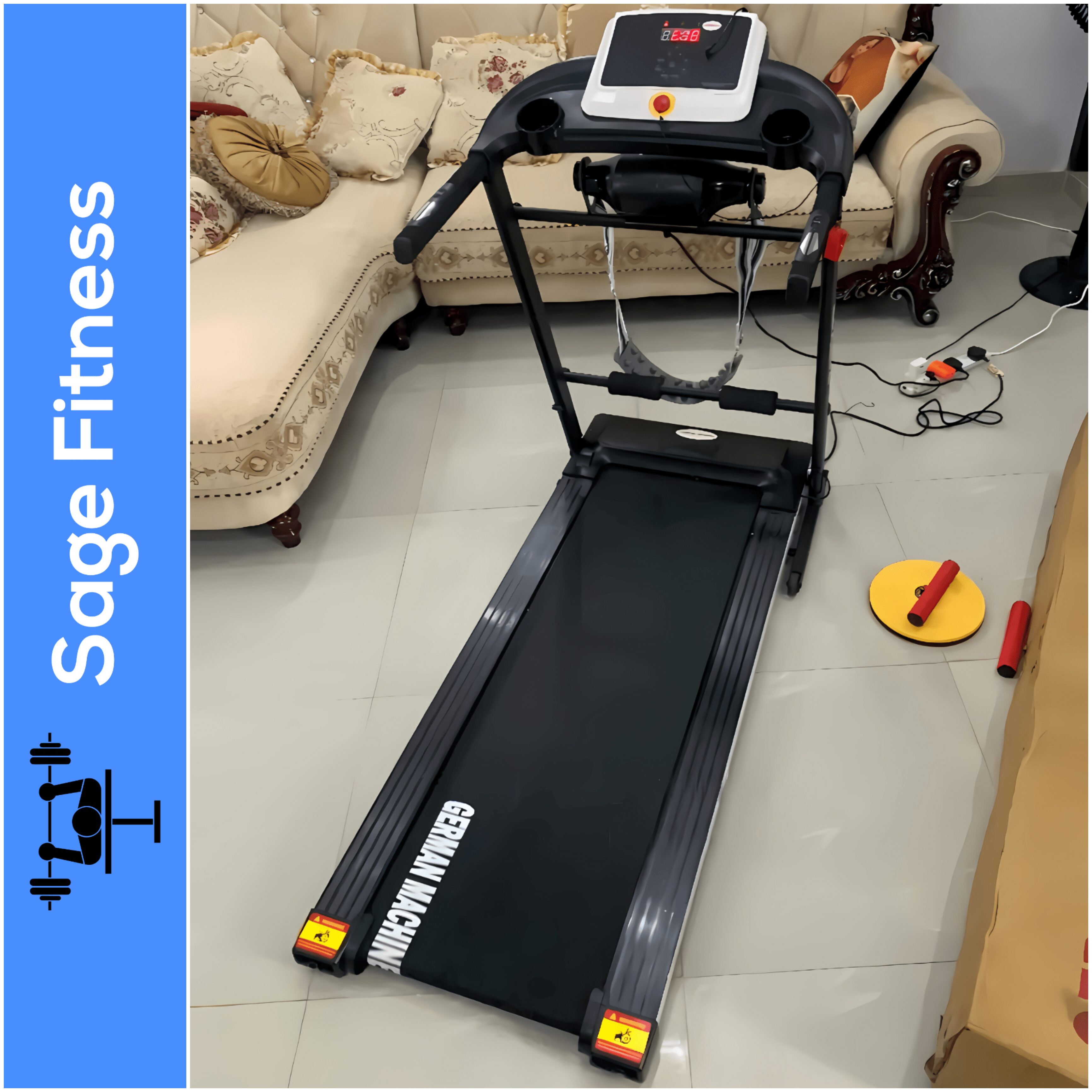 2HP Electric Treadmill German Machine 2 SF