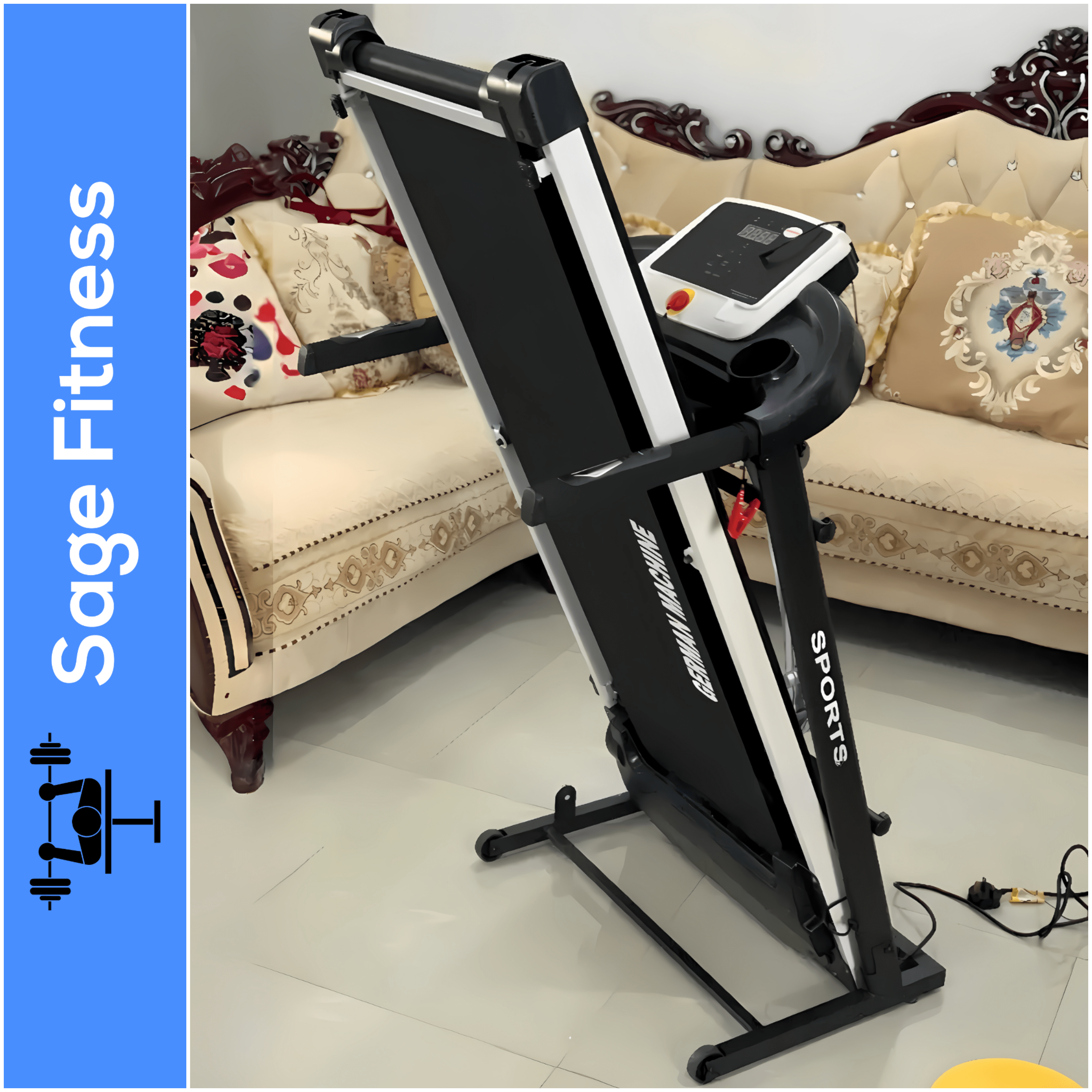 2HP Electric Treadmill (German Machine) 4 (SF)