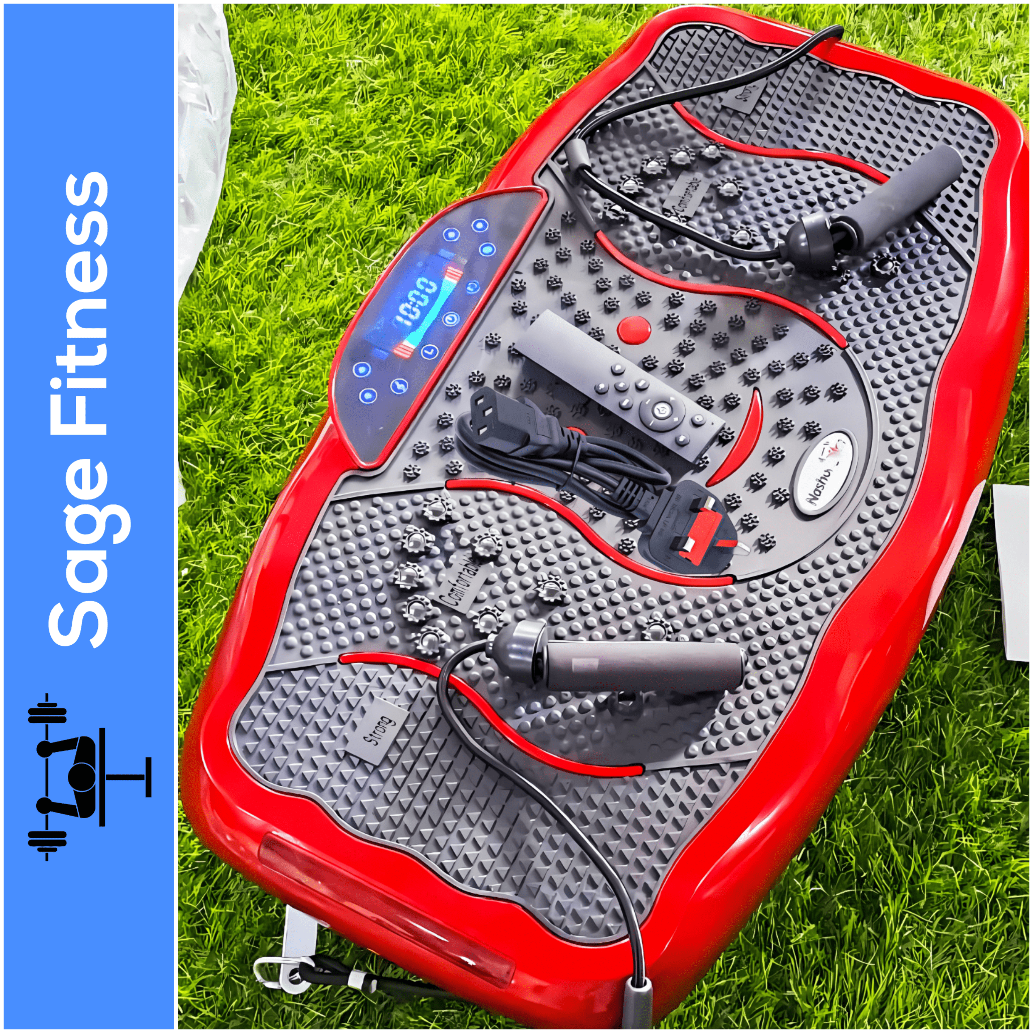 Vibration Platform [BIG] (with MP3 Player, Remote Control, & Resistance Bands) @ N195,000