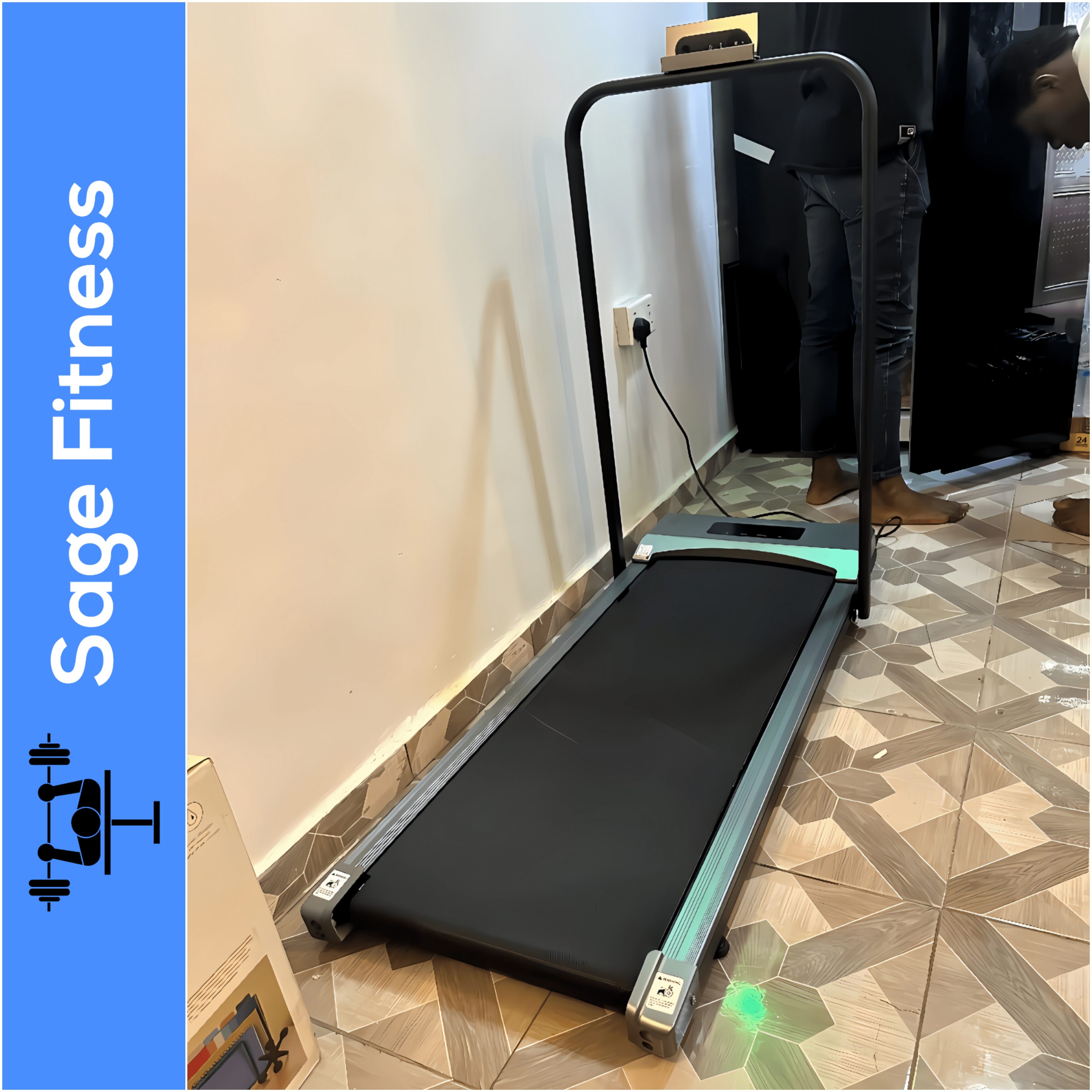 2HP Platform Electric Treadmill 2 5 SF