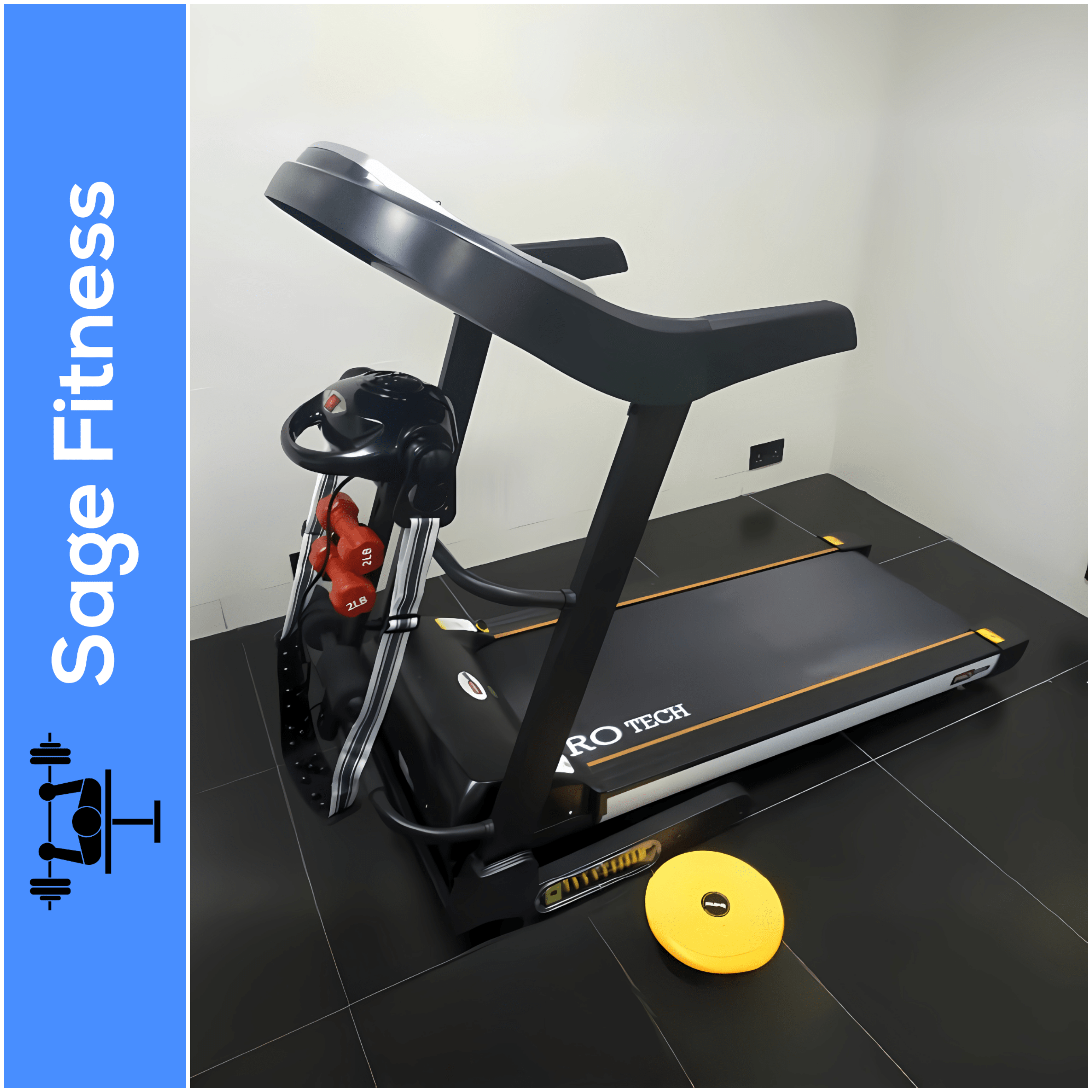 3HP Electric Treadmill (BodyFit) 4 (SF)