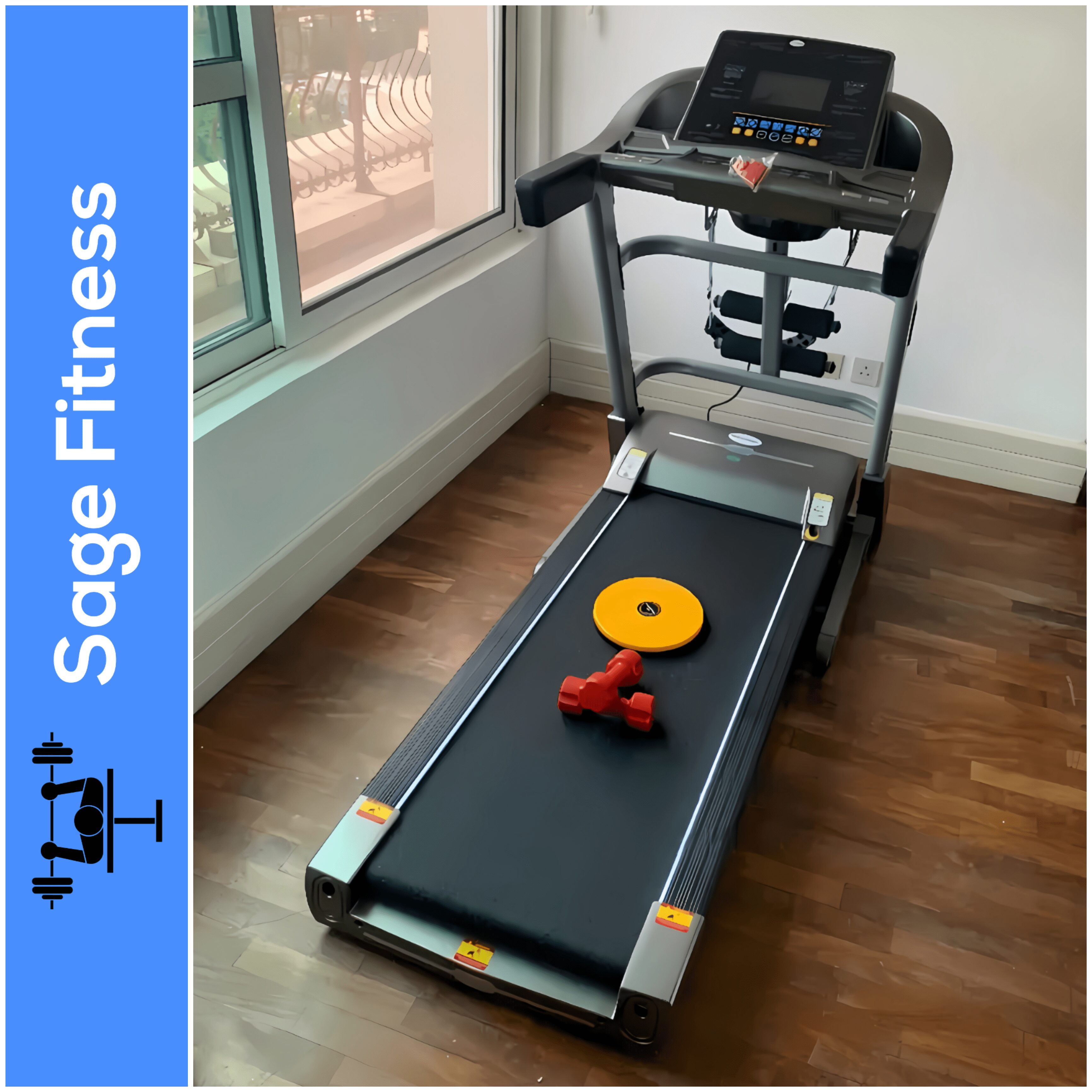 4HP Electric Treadmill Technofitness 2 SF