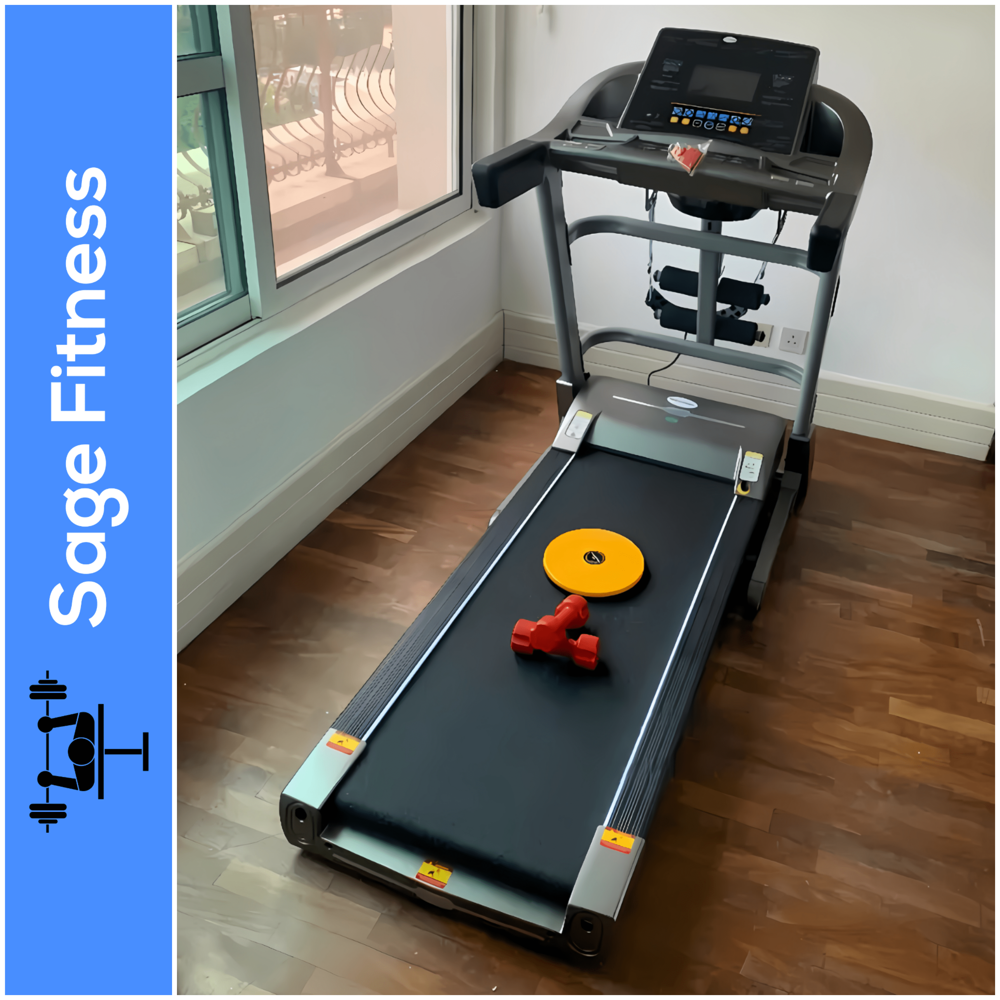 4HP Electric Treadmill (Technofitness) 2 (SF)