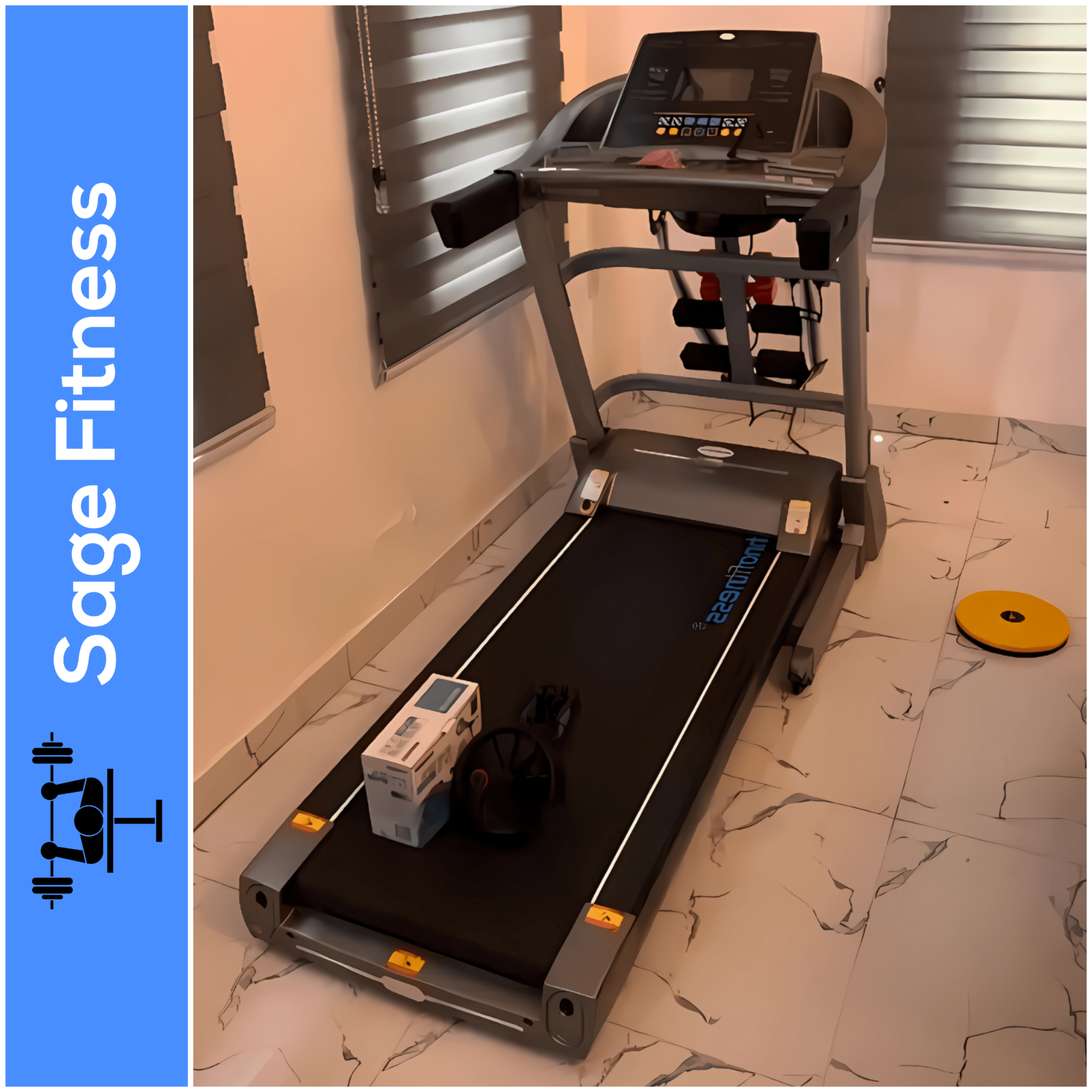 4HP Electric Treadmill (Technofitness) 3 (SF)