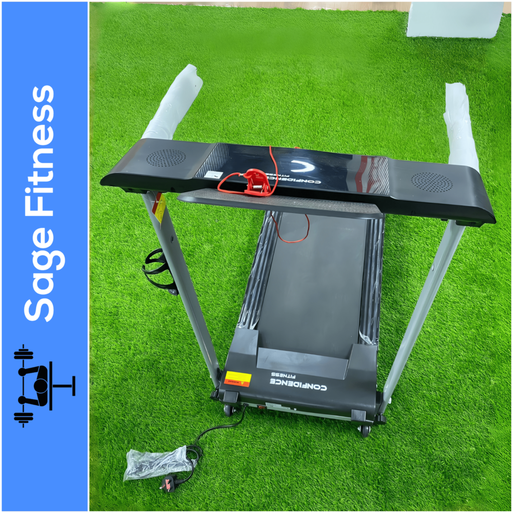 2HP Electric Treadmill (Confidence Fitness) 4 (SF)