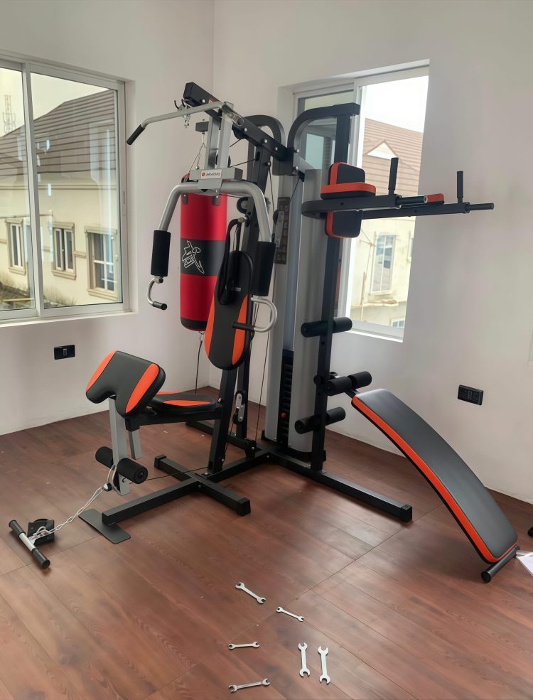 Heavy Duty 3-Station Multi-Gym