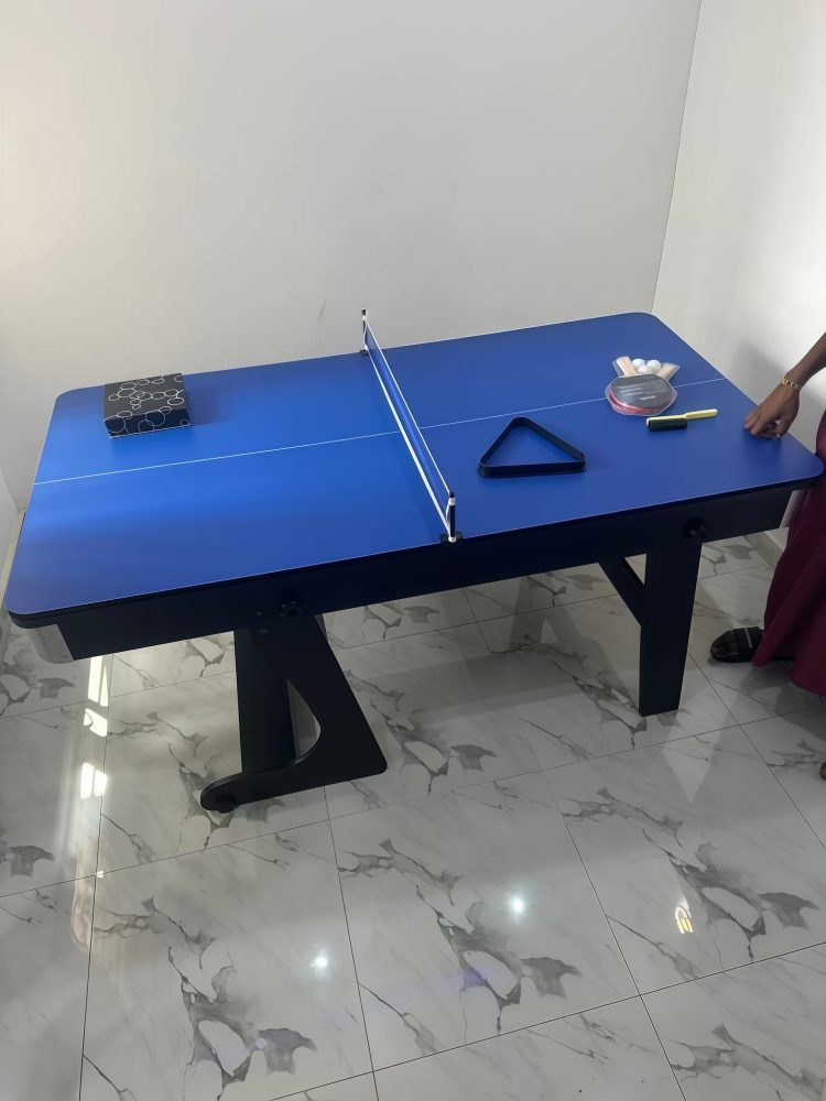 3-in-1 Convertible Snooker, Tennis & Dining Table Image 6 3-in-1 Convertible Snooker, Tennis & Dining Table