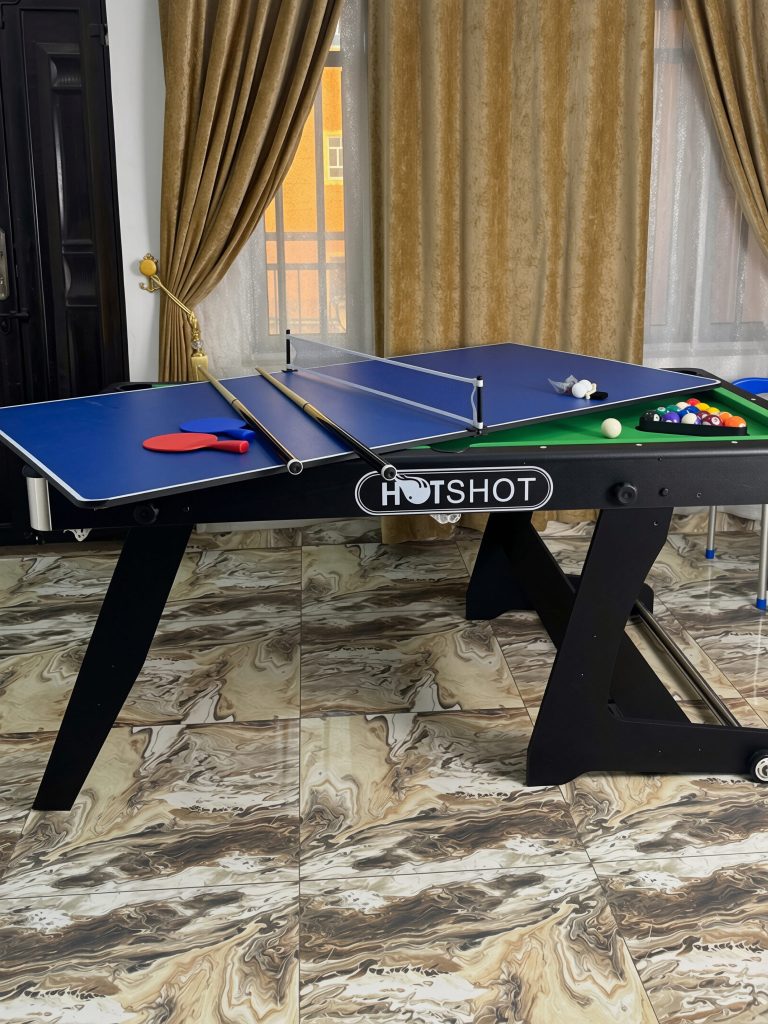 3-in-1 Convertible Snooker, Tennis & Dining Table