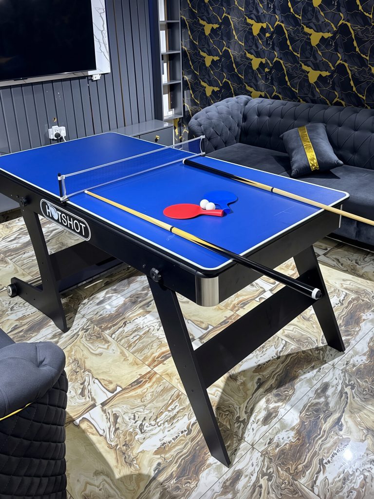 3-in-1 Convertible Snooker, Tennis & Dining Table