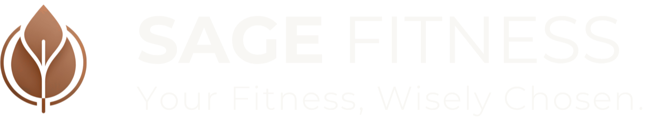 Sage Fitness Logo A1 [TEXT-LIGHT]